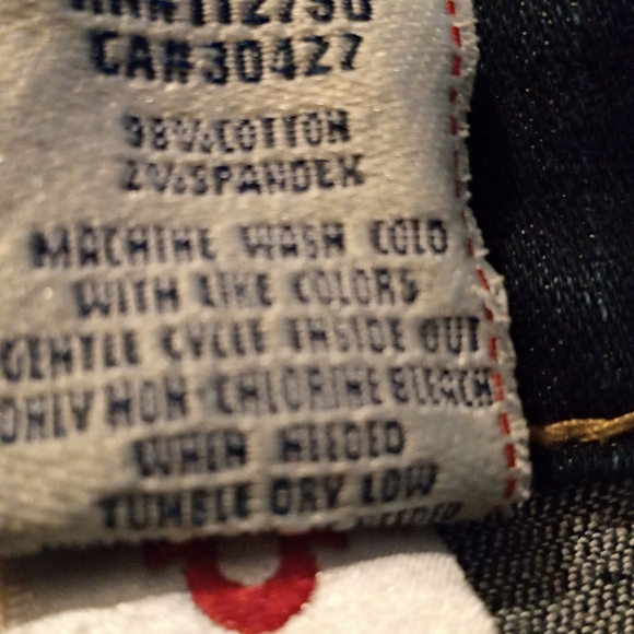 True Religion Straight Cut Jean's| 28 - Picture 3 of 7